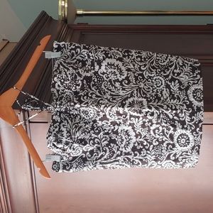 Strapless top with halter ties